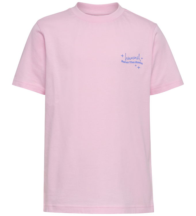 Hummel T-Shirt - hmlJR Graphic - Pink Lady