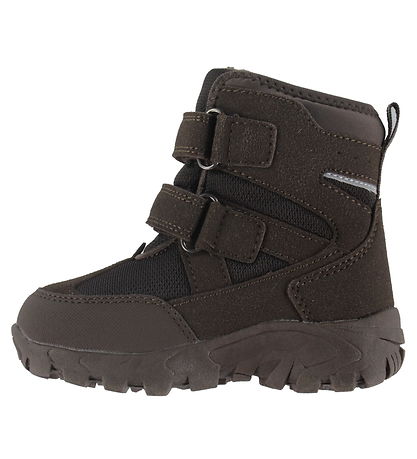 En Fant Vinterstøvler - Velcro TEX - Chocolate Brown