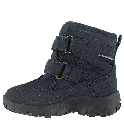 En Fant Vinterstøvler - Velcro TEX - Parisian Night