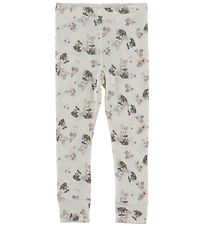 Name It Leggings - Uld - NmfWillit - Snow White/BAMBI + FLOWER