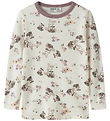 Name It Bluse - Uld - NmfWillit - Snow White/BAMBI + FLOWER