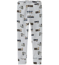 Name It Leggings - Uld - NmmWillit - Arctic Ice/Animals At Work