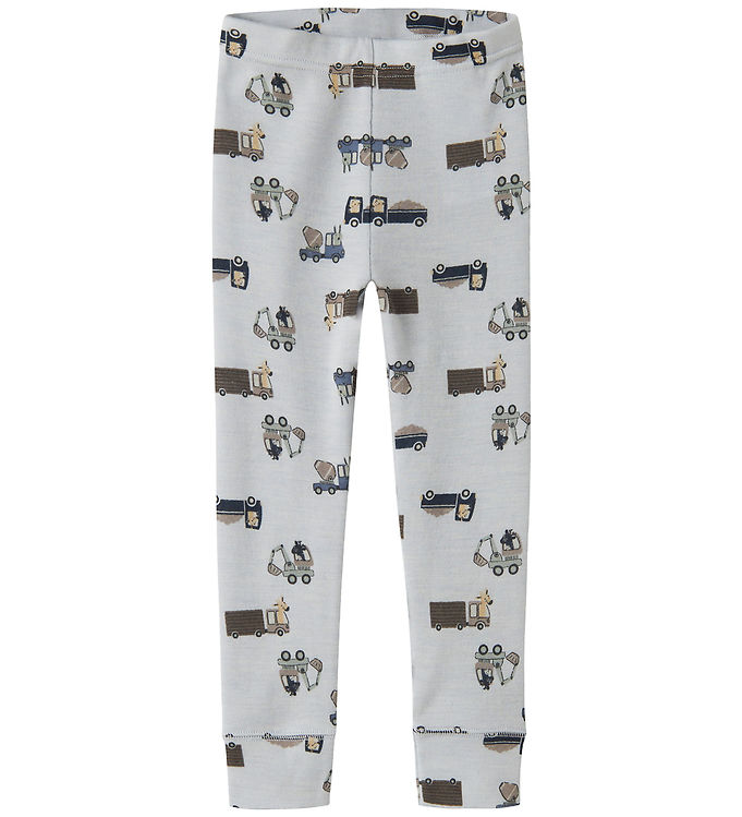 Name It Leggings - Uld - NmmWillit - Arctic Ice/Animals At Work
