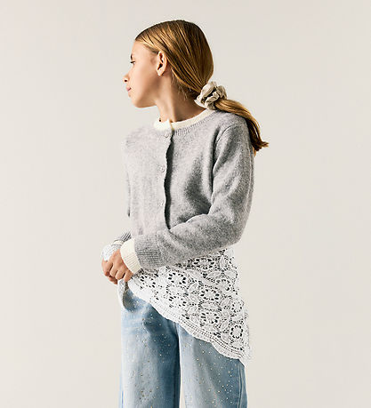 Name It Tørklæde - NkfNimo - Cloud Dancer