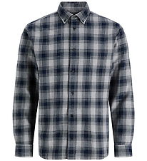 Jack & Jones Overshirt - JprBluharvey - Dark Navy m. Tern