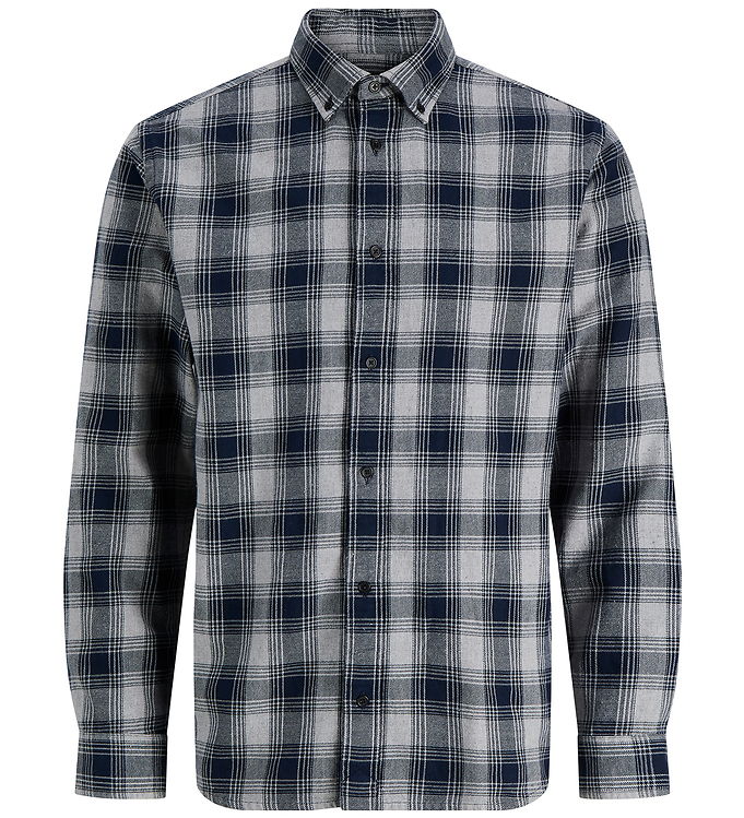Jack & Jones Overshirt - JprBluharvey - Dark Navy m. Tern