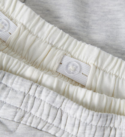 LMTD Sweatpants - NlfNizu - Wide - Light Grey Melange