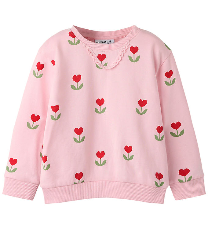 Name It Sweatshirt - NmfNancy - Parfait Pink