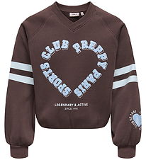 Kids Only Sweatshirt - KogColetta - Coffee Bean/Club