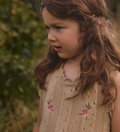 Lil Atelier Tanktop - Strik - NmfHalyn - Mojave Desert