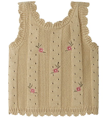 Lil Atelier Tanktop - Strik - NmfHalyn - Mojave Desert