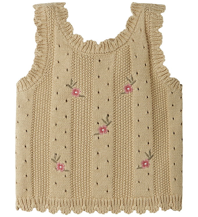 Lil Atelier Tanktop - Strik - NmfHalyn - Mojave Desert