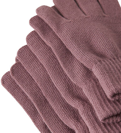 Name It Handsker - Strik - NknMagic - 3-pak- Wistful Mauve