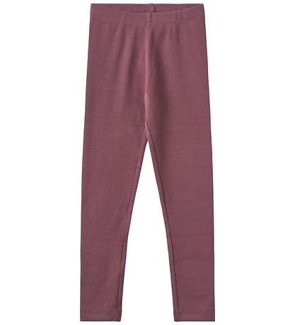 Wheat Leggings 2-pak - Jules - Soft Sand Flower Wine