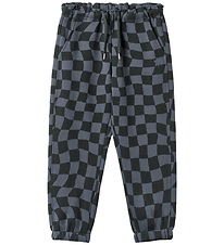Wheat Sweatpants - Cosmo - Navy Blue Check