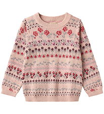 Wheat Bluse - Strik . Mikmak - Dim Rose