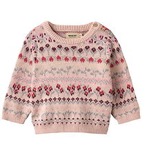 Wheat Bluse - Strik - Mikmak - Dim Rose