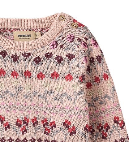 Wheat Bluse - Strik - Mikmak - Dim Rose