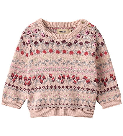 Wheat Bluse - Strik - Mikmak - Dim Rose