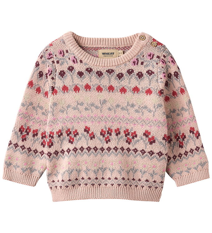 Wheat Bluse - Strik - Mikmak - Dim Rose