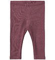 Wheat Leggings - Rib - Jules - Eggplant