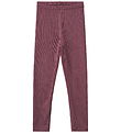 Wheat Leggings - Rib - Jules - Eggplant