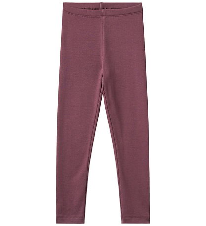 Wheat Leggings - Rib - Jules - Eggplant