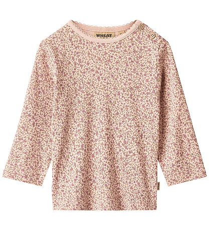 Wheat Bluse - Marit - Dime Rose Small Flowers