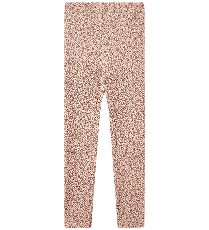 Wheat Leggings - Jules - Dime Rose Small Flowers