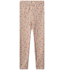 Wheat Leggings - Jules - Grey Cloud Flowers