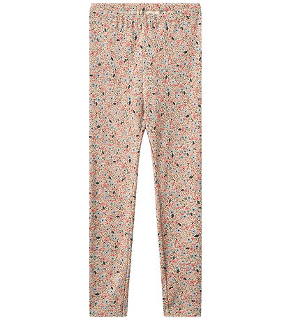 Wheat Leggings - Jules - Grey Cloud Flowers