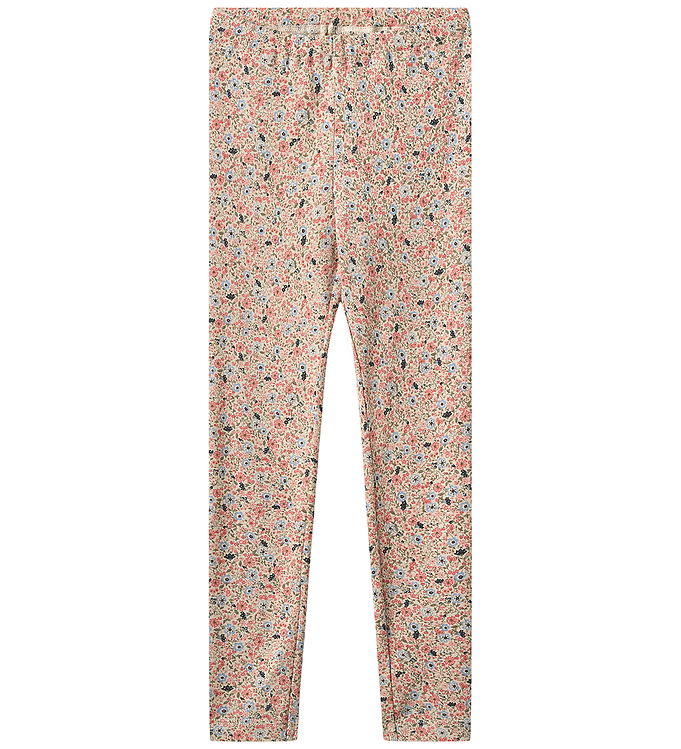 Wheat Leggings - Jules - Grey Cloud Flowers