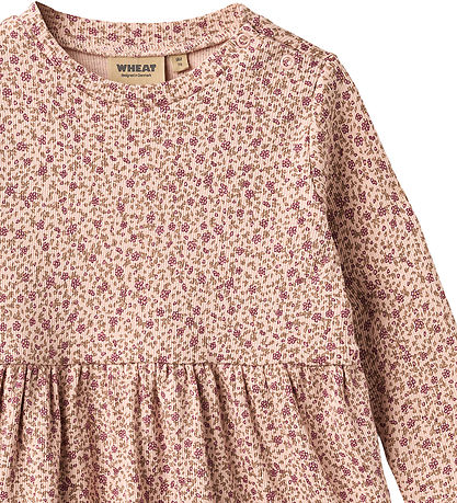 Wheat Kjole - Sessa - Dime Rose Small Flowers
