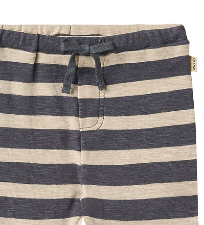 Wheat Bukser - Manfred - Greyblue Strip