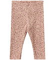 Wheat Leggings - Jules - Dime Rose Small Flowers