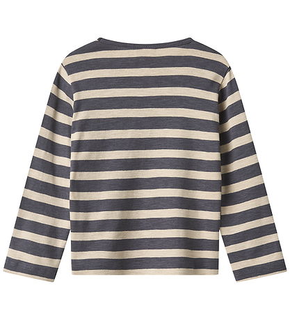 Wheat Bluse - 2-pak - Milo - Greyblue Strip