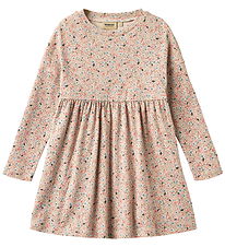 Wheat Dress - Emmy - Grey Cloud Flowers