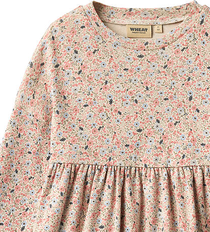 Wheat Kjole - Emmy - Grey Cloud Flowers