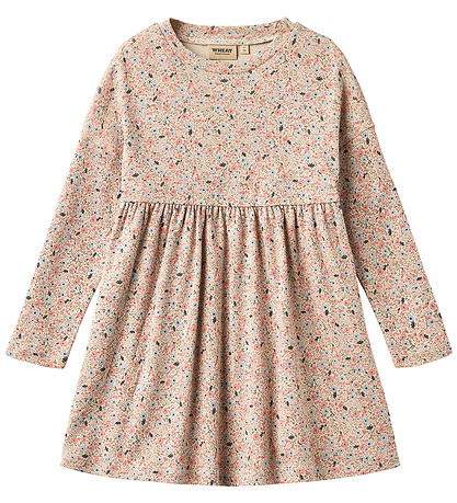 Wheat Kjole - Emmy - Grey Cloud Flowers