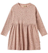 Wheat Dress - Sessa - Dime Rose Small Flowers