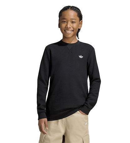 adidas Originals Bluse - Waffle - Black