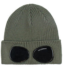 C.P. Company Mütze - Wolle - Sage Green m. Sonnenbrille
