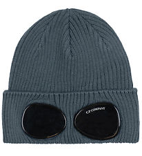C.P. Company Mütze - Wolle - Dusty Blue m. Sonnenbrille