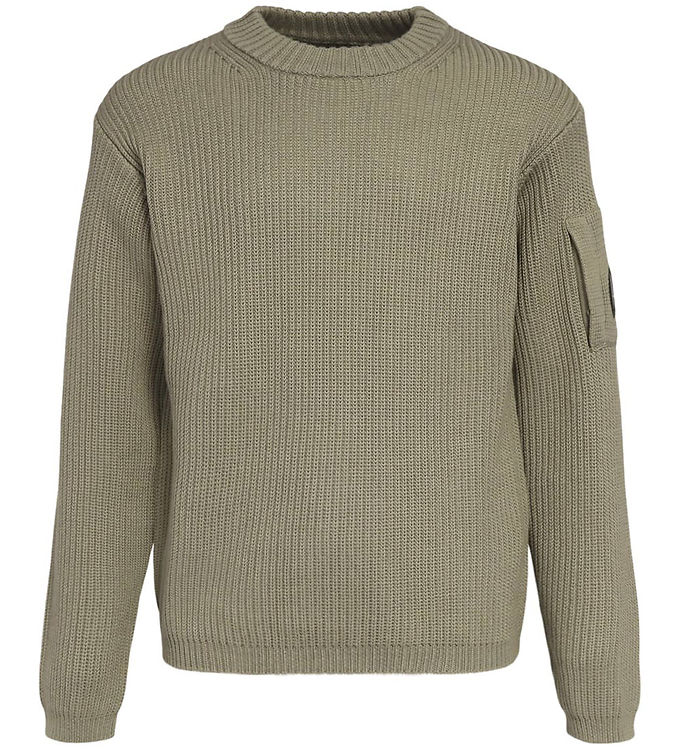 C.P. Company Bluse - Strik - Taupe Grey