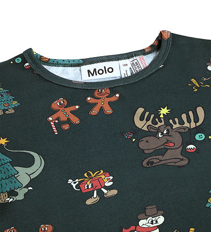 Molo Nattøj - Lue - Cartoony Xmas