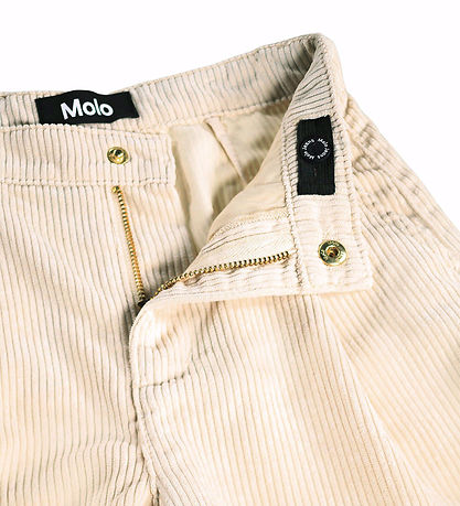 Molo Fløjlsbukser - Alaine - Pearled Ivory