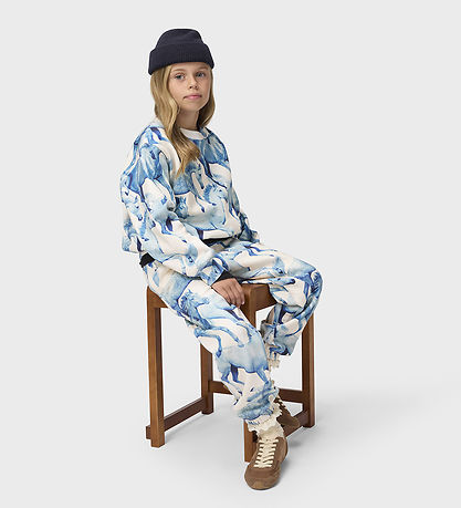 Molo Sweatshirt - Marge - Blau Ponies