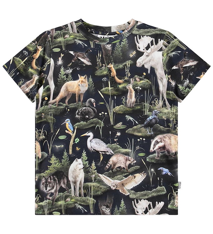 Molo T-shirt - Ralphie - Forest Fauna