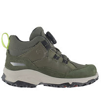 ECCO Vinterstøvler - Receptor XP K ATOP - Tarmac/Tarmac/Lime Pun