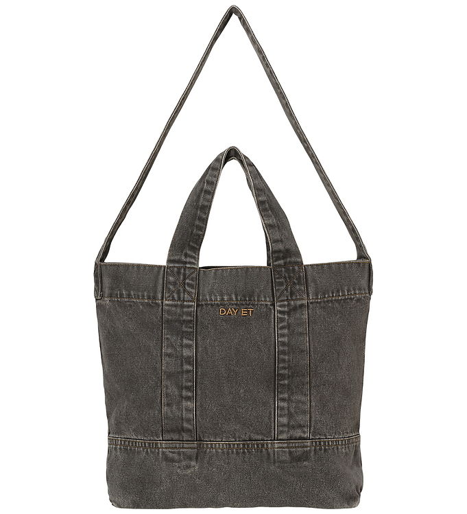 DAY ET Shopper - Day Washed Denim Cross Body - Gray Denim